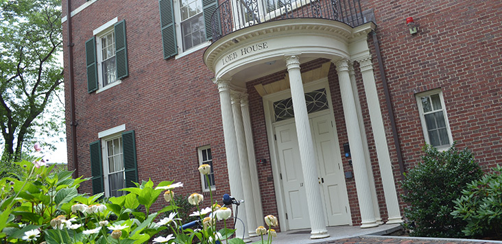 A chess event at the Loeb House at Harvard University in 2013